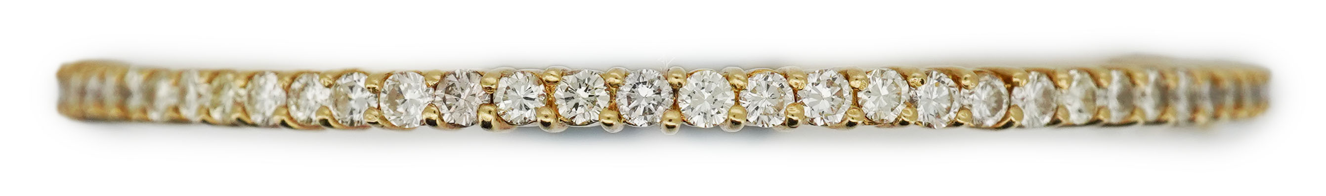 A diamond bangle